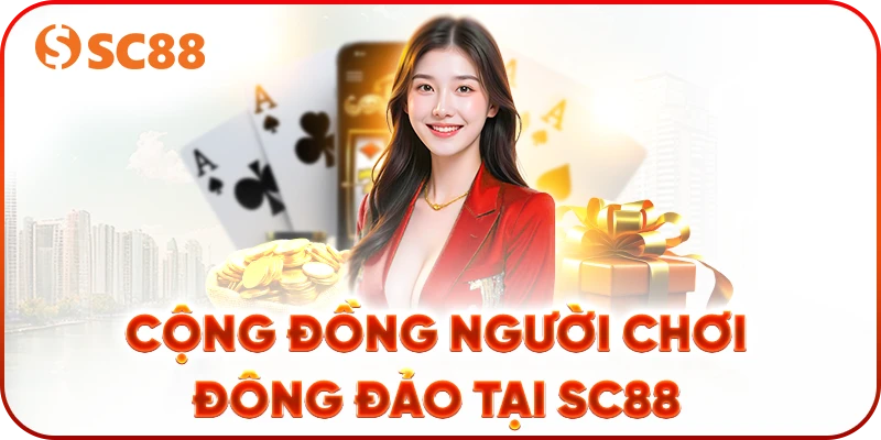 Cộng đồng người chơi đông đảo tại SC88